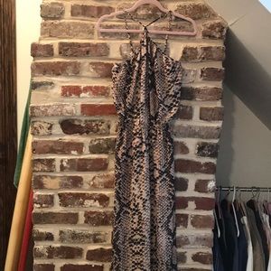 Snakeskin print JUMPSUIT - Show Me Your MuMu